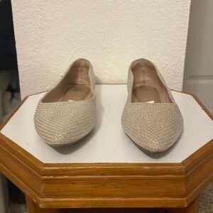 Rhinestone flats. Size 11